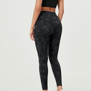 Leggings de fitness pour femmes en gros – Leggings de yoga élastiques à taille élastique pour l'entraînement, en vente en gros - Product Image 2
