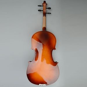 Custodia per violino elettrico da studente con archetto in legno, fondo e fianchi in acero, tavola in abete e cordiera variabile - Product Image 2