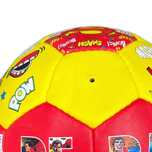 Balón de Fútbol de Cuero PU Tamaño 4 Personalizado, Cosido a Máquina, Balón de Entrenamiento Duradero, Balón de Práctica para Partidos, Venta al Por Mayor OEM - Product Image 3