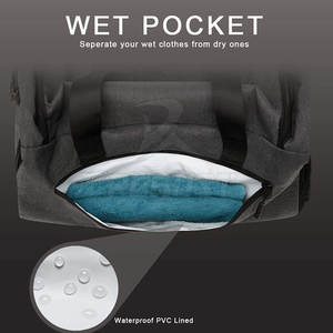 Bolsa de Viaje Clásica, Ligera y Resistente con Cierre de Cremallera, Ecológica, para Gimnasio, Deportes, Viajes y Uso Diario - Product Image 4