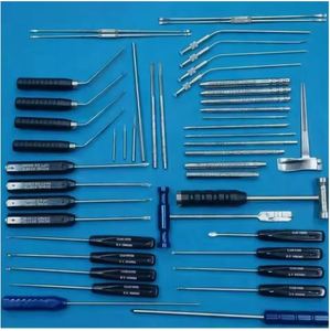 SERGLAB INDUSTRIES UBE Ensemble d'instruments de rétraction pour chirurgie de la colonne vertébrale en acier inoxydable allemand, manuel, unilatéral, biportale, endoscopique - Product Image 3