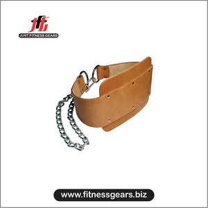 เข็มขัดพยุงหลังหนังแท้แบบปรับได้ JUST FITNESS GEARS สำหรับผู้ใหญ่ ยกน้ำหนัก กันลื่น ทนทาน ระบายอากาศได้ดี ระดับมืออาชีพ - Product Image 1