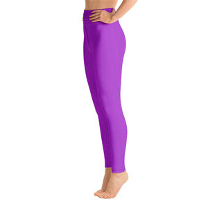 Leggings pour femmes à taille haute personnalisés pour le fitness et l'entraînement, leggings pour femmes de couleur unie, fournisseur en gros - Product Image 2