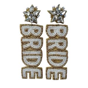 Pendientes artesanales con cuentas NOLA, elegantes joyas inspiradas en Nueva Orleans para festivales, días de juego y encanto sureño todos los días - Product Image 6