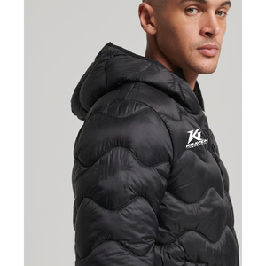 Chaqueta Acolchada Ligera y Cálida para Niños, Color Negro, Venta al Por Mayor de Fábrica 2026 - Product Image 3