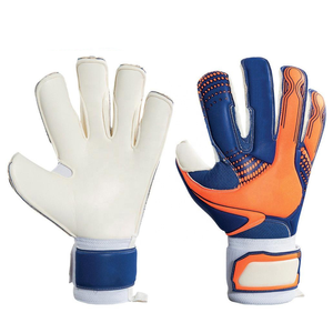 Gants de gardien de but de football professionnels unisexes en cuir de qualité, avec logo personnalisé, adaptés à l'extérieur - Product Image 1