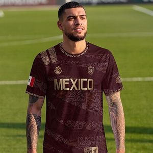 Camiseta de Fútbol de México Personalizada para Jugador, Manga Corta, Cuello Redondo, Sublimada, 100% Poliéster, Absorbe la Humedad, Corte Regular, para Adultos - Product Image 2