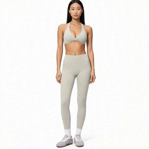 SPINE <b>CRAFT</b> Sleeveless Women's Yoga <b>Set</b> Tank Shorts Scoop Neck High Waist Tummy Control Workout Activewear Breathable <b>Set</b> - Product Image 4