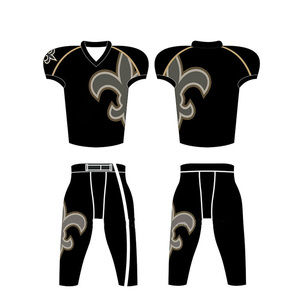Custom Sublimation American Football Jersey Short Sleeve <b>Plus</b> <b>Size</b> Breathable <b>Mesh</b> Custom Team Name Player Name High Quality - Product Image 2