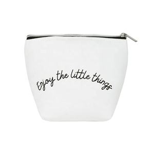 Bolsa de viaje de moda duradera con logotipo personalizado de lona de algodón impresa belleza Cosmética Maquillaje neceser maquillaje - Product Image 2