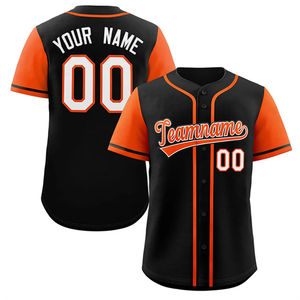 Camisetas de Béisbol al por Mayor, Poliéster que Absorbe la Humedad, Color y Logotipo Personalizados, Ropa Deportiva para Equipos, Proveedor de Servicios OEM - Product Image 4