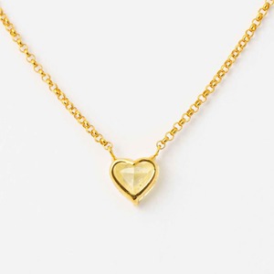 Elegante Collar con Colgante de Diamante Amarillo de 2.00ct en Forma de Corazón, Cultivado en Laboratorio, con Engaste de Oro Rosa de 14K, Certificado IGI, Lujoso para Novias - Product Image 3