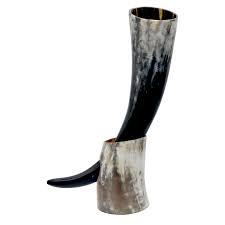 Auténtica Taza Vikinga de Cuerno de Búfalo Hecha a Mano, Ecológica, Pulida, Artesanía Natural, Estilo Animal Moderno, Decoración para el Hogar - Product Image 3