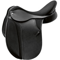 Selle d'équitation anglaise en cuir, couleur personnalisée, avec arceau en fibre plastique et design Toled