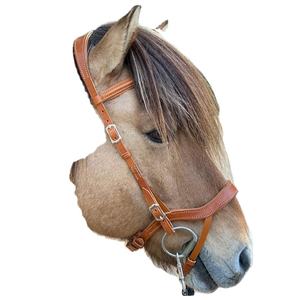 Cabestro islandés duradero a la moda personalizado, cuero de calidad premium, logotipo personalizado, sillín inglés, caballo occidental - Product Image 2