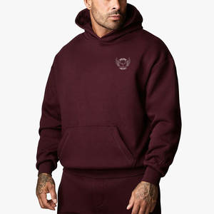 Sudadera con Capucha Oversize de Estilo Urbano Moderno para Hombre, Sudadera Deportiva Casual con Diseño Holgado y Cómodo - Product Image 1