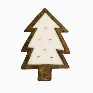 Bol à bougie en bois artisanal en forme de sapin de Noël pour la décoration des fêtes, acceptant la taille et le logo personnalisés, bol à bougie en bois écologique en forme de sapin - Product Image 5
