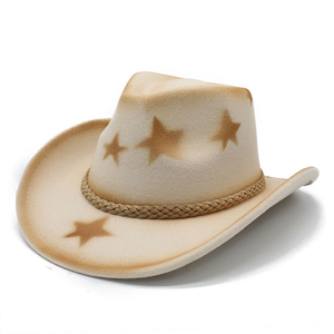 Chapeau de cowboy Western Travel, style export américain, en coton/soie/nylon, respirant, écologique, décontracté pour l'été, avec une coupe moderne - Product Image 4