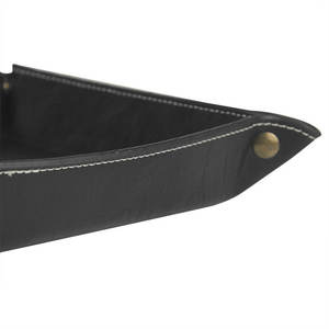 Plateau de rangement pliable hexagonal pour jeux de dés, en cuir PU et velours, double face, épais, pour fournitures de bureau et outils de rangement - Product Image 5