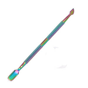 High-quality Customized Color Multicolored Dual Ended Cuticle Pushers <b>Nail</b> Art Stainless Steel Manicure and Pedicure <b>Tools</b> - Product Image 5