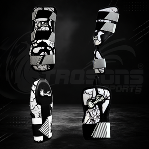 Gant de baseball Trqsons Customization Series de haute qualité, motif camouflage gris, fabriqué en néoprène et cuir de haute qualité. - Product Image 2