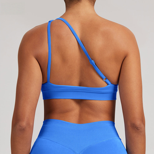 Sujetador deportivo de yoga para mujer con hombros inclinados, de alto soporte a prueba de golpes, sin costuras, para fitness, push-up, entrenamiento, running y yoga - Product Image 5