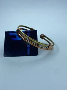 Quality Handicrafts Women's Classic Fashion Brass Copper Cuff <b>Bracelet</b> Twisted Wire 2 Color Customized Packing Direct - Product Image 1