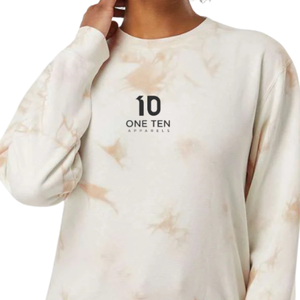 เสื้อสเวตเชิ้ตคอกลมย้อมสีแบบยูนิเซ็กส์ เสื้อสเวตเชิ้ตผ้าฟลีซน้ำหนักปานกลาง แฟชั่นลำลองแบบยูนิเซ็กส์ อบอุ่น สวมใส่สบาย เหมาะสำหรับทุกวัน - Product Image 3