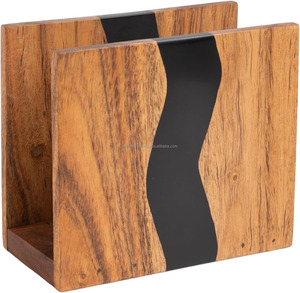 Porte-serviettes en résine époxy de qualité supérieure avec ensemble de vanité fait main au design artistique pour hôtels et maisons - Product Image 3