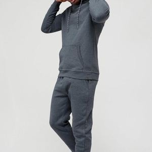 Ensemble de jogging pour hommes, survêtement premium uni à capuche, survêtements personnalisés, ensemble pantalon de survêtement et sweat à capuche pour hommes, vente en gros - Product Image 2