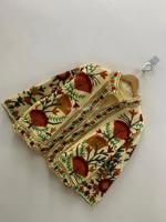 Chaqueta de Algodón con Cuello Mandarín Bordado a Mano con Diseño Floral, Estilo Bohemio, Manga Larga, Ropa de Abrigo Otoñal para Mujer Adulta