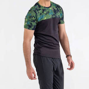 เสื้อยืดคอกลมแขนสั้นผู้ชายแบบเป็นมิตรต่อสิ่งแวดล้อม สตรีทแวร์  โลโก้สั่งทำ สีสั่งทำ ผ้าไมโครโพลีเอสเตอร์เนื้อนุ่ม - Product Image 4