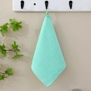 Serviette de toilette écologique réutilisable en coton à absorption rapide – Fournisseur en gros pour commandes en vrac – Coton couleur unie - Product Image 4