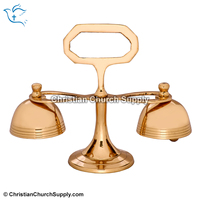 Cloche d'autel |   Cloche d'église en laiton pour la messe catholique et le culte liturgique – Export Corporation