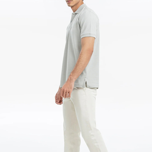 High Quality Men Polo Shirt Soft Cotton Business Casual Clothing with OEM Service Custom Branding Manufacturer Solutions - Product Image 2