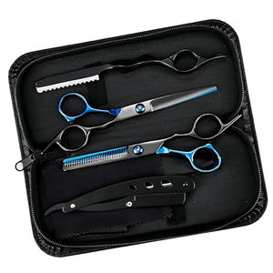 Tijeras Profesionales para Cortar el Cabello, Tijeras de Entresacar, Cuchilla de Borde Recto, Accesorios de Barbería, Herramienta de Estilismo de Acero Inoxidable IMANS - Product Image 1