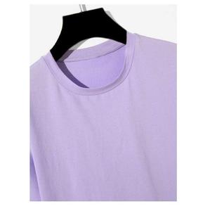 T-shirt en coton personnalisé pour homme, manches courtes, col rond, décontracté, uni, 180/240/280 g/m², coupe classique, couleur unie - Product Image 5