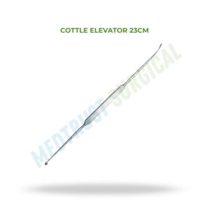 เครื่องมือผ่าตัดจมูกแบบยกเนื้อเยื่อ Cottle Elevator ขนาด 23 ซม. สำหรับการยกเนื้อเยื่อจมูก - Product Image 2