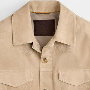 Vintage Outdoor Men <b>Trucker</b> <b>Jacket</b> Breathable Soft Lightweight Functional Adventure Layer - Product Image 2