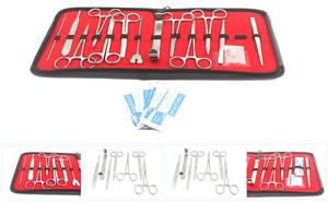 Kit de herramientas de disección de calidad premium para cirugía veterinaria, conjuntos de anatomía y biología, herramientas veterinarias para estudiantes de medicina. - Product Image 3