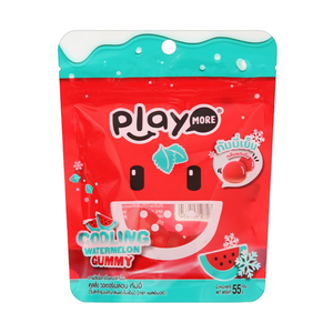 Gomitas de Sandía Playmore Cool al por Mayor, Caja de 55g, Cubos con Sabor a Fruta, Mejor Precio, Exportación, Certificación Halal - Product Image 2