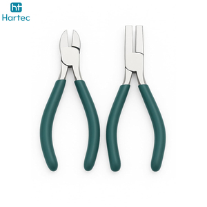 Premium 5-Piece Jewelry <b>Pliers</b> <b>Set</b> Round Flat & Chain Nose Wire Bending Forming Tools Kit With Comfortable Grip For Crafters - Product Image 3