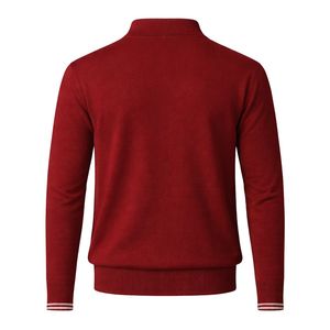 Suéter Polo con Cierre Kappa Alpha Psi, Color Carmesí, Ropa de Fraternidad Griega con Diseño Clásico, Comodidad Premium y Estilo Atemporal - Product Image 5