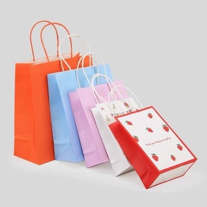 Sacs en papier kraft au prix le plus bas - Sacs en papier personnalisés avec logo imprimé - Vente en gros de sacs de courses aux taxes les plus basses - Product Image 6