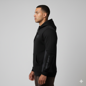 Sudadera con capucha unisex de cáñamo y bambú orgánico, personalizada con logo, venta al por mayor de fábrica, tallas grandes para hombre y mujer - Product Image 3