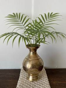 Best Manufacturer India High Quality Top Selling Modern Brass Flower <b>Vase</b> 100% Handmade Natural Brass Custom Size Sale - Product Image 2