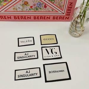 Etiquetas de Seda para Ropa, Nuevas y Más Vendidas, Etiquetas Blancas Personalizadas para Logotipo de Marca, Etiqueta Tejida para Ropa de Marca, Buena Calidad - Product Image 6