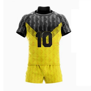 Uniforme de Rugby Sublimado en Poliéster Personalizado para tu Equipo, de Secado Rápido y Transpirable para Adultos, en Oferta - Product Image 2
