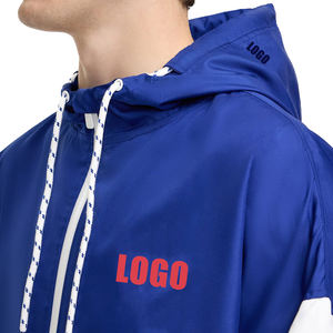 Chaqueta Cortavientos Retro Personalizada para Hombre, Ligera, Resistente al Viento, de Poliéster, con Capucha, Estilo Casual Premium para Exteriores - Product Image 6