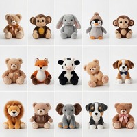 Fabricant de jouets en peluche personnalisés OEM ODM, série animale, transformant des croquis 2D en animaux en peluche 3D réalistes, usine de fabrication de peluches douces